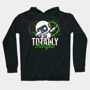 Kids Robot Totally Charged Hoodie